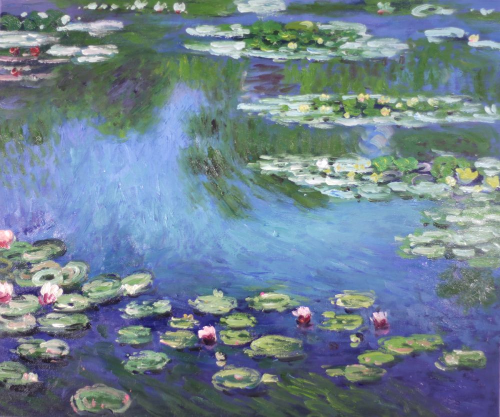 monet-water-lilies-painting-overstockart