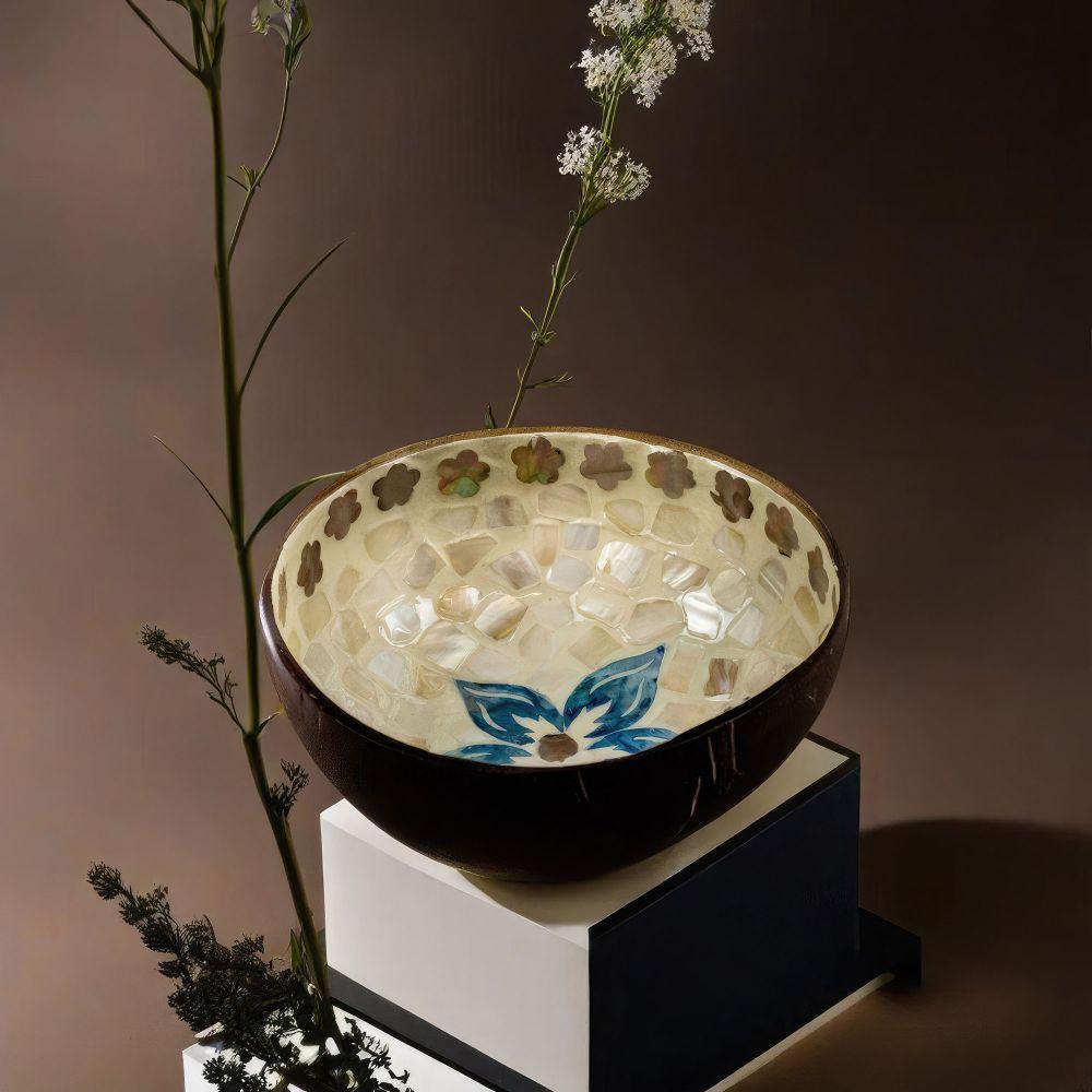 Asiatic Lily Coconut Bowl