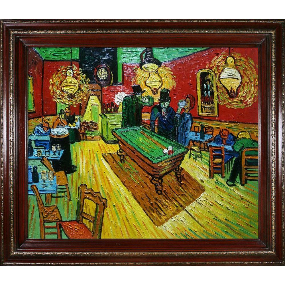 The Drinker's Cafe Pre-Framed - Heritage Cherry Frame 20