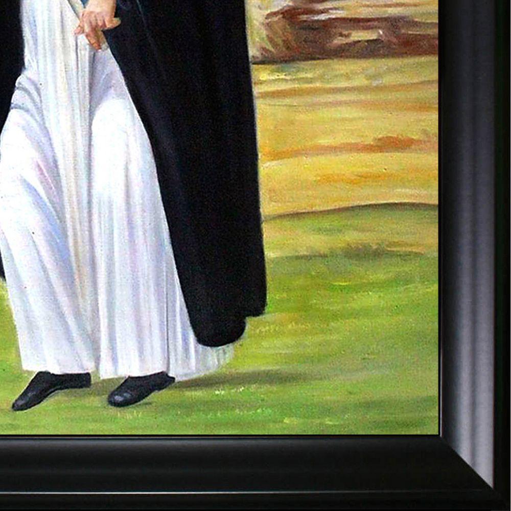 St. Dominic Pre-framed - Black Matte Frame 24"X36"