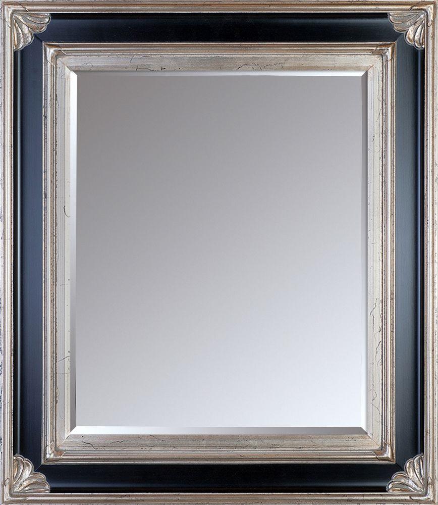 Corinthian Aged Silver Framed Mirror