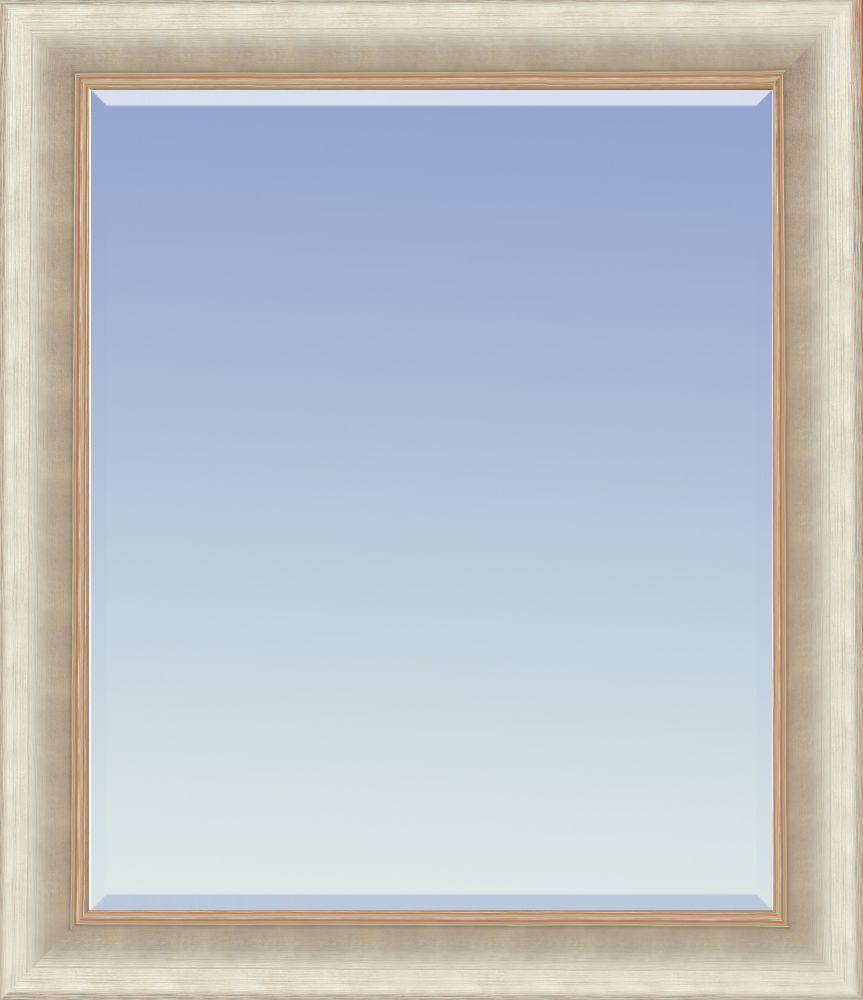 Andover Champagne Framed Mirror