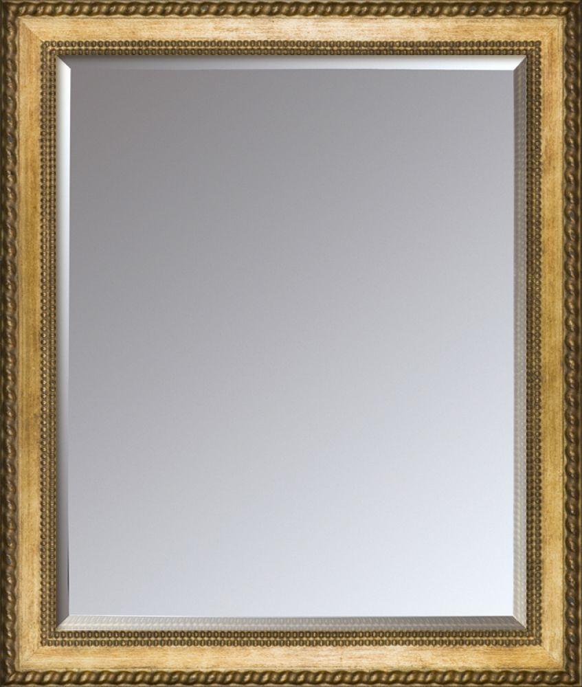 Verona Gold Braid Framed Mirror