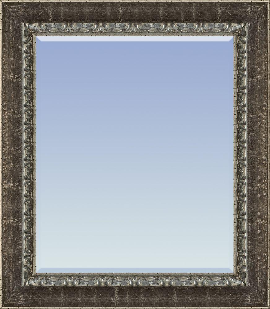 Seasoned Sterling Framed Mirror