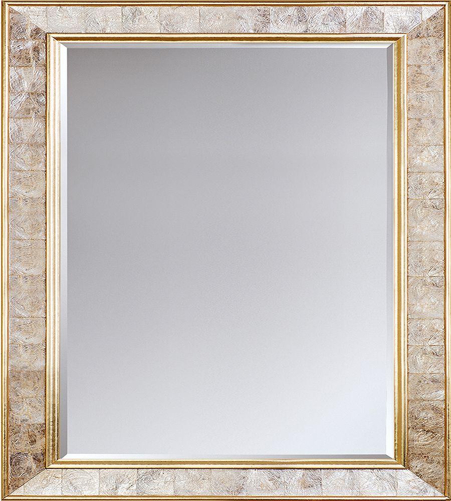 Gold Pearl Framed Mirror