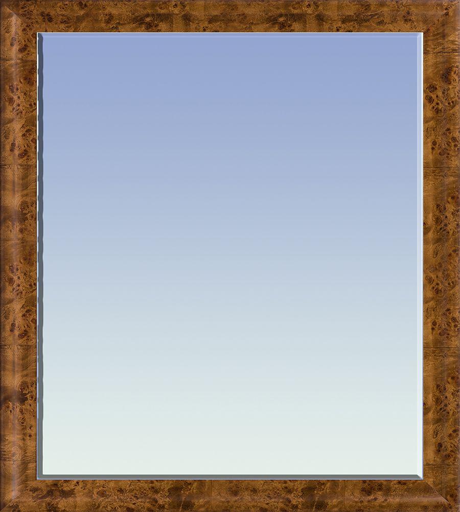 Havana Burl Framed Mirror