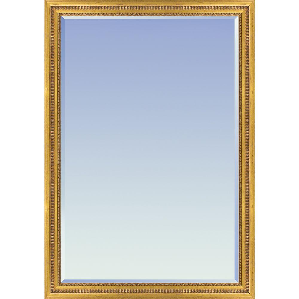 Versailles Gold Queen Framed Mirror