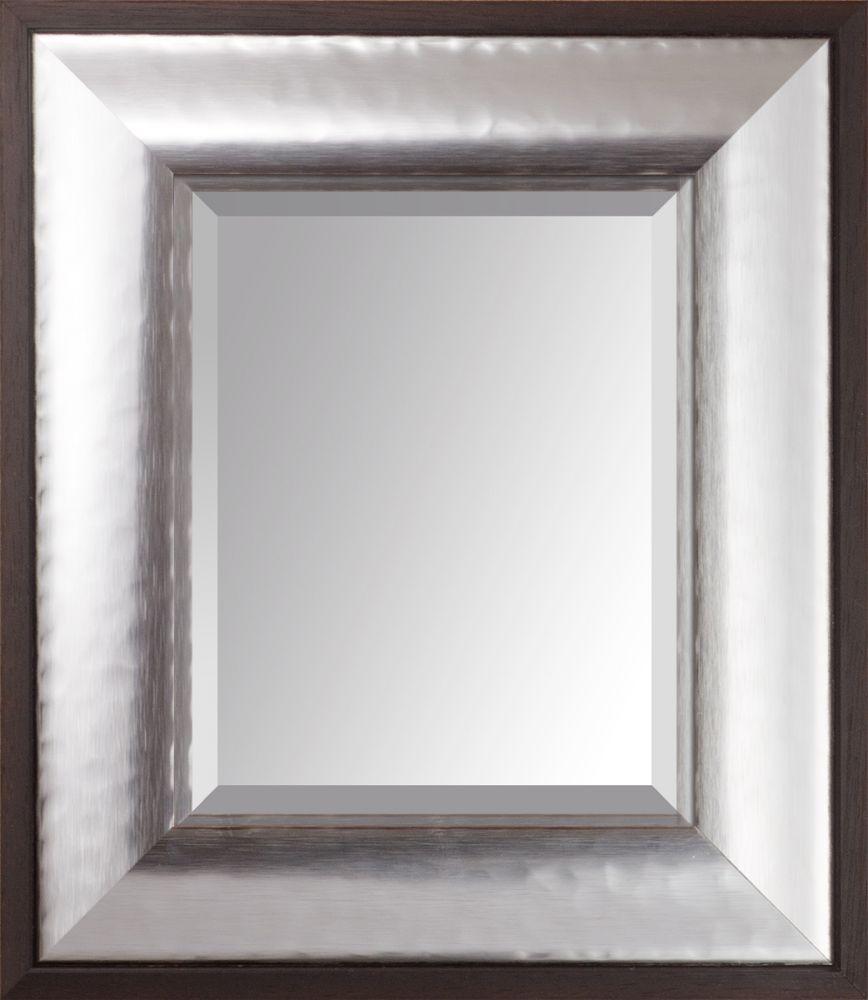 Magnesium Silver Framed Mirror