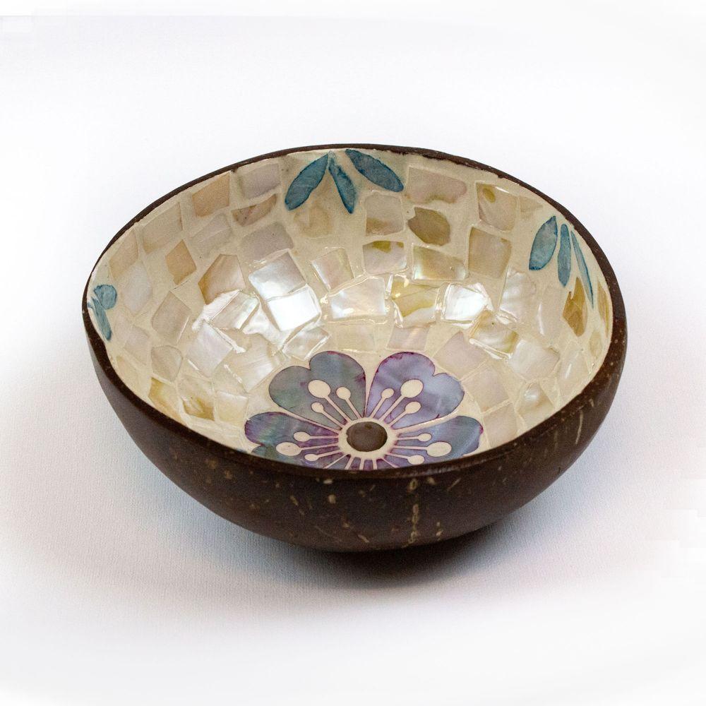 Forget Me Not Coconut Bowl