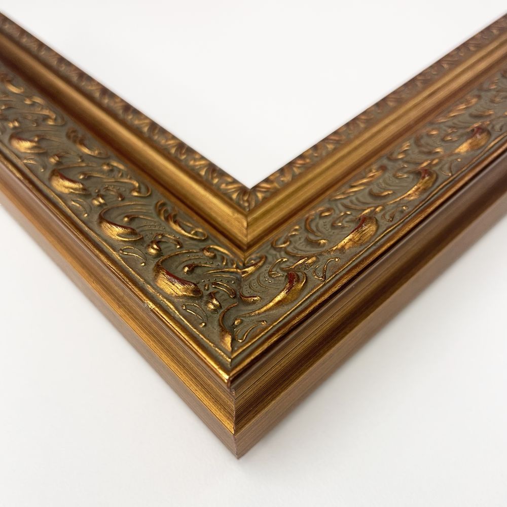 Baroque Antique Gold Frame 8"X10"