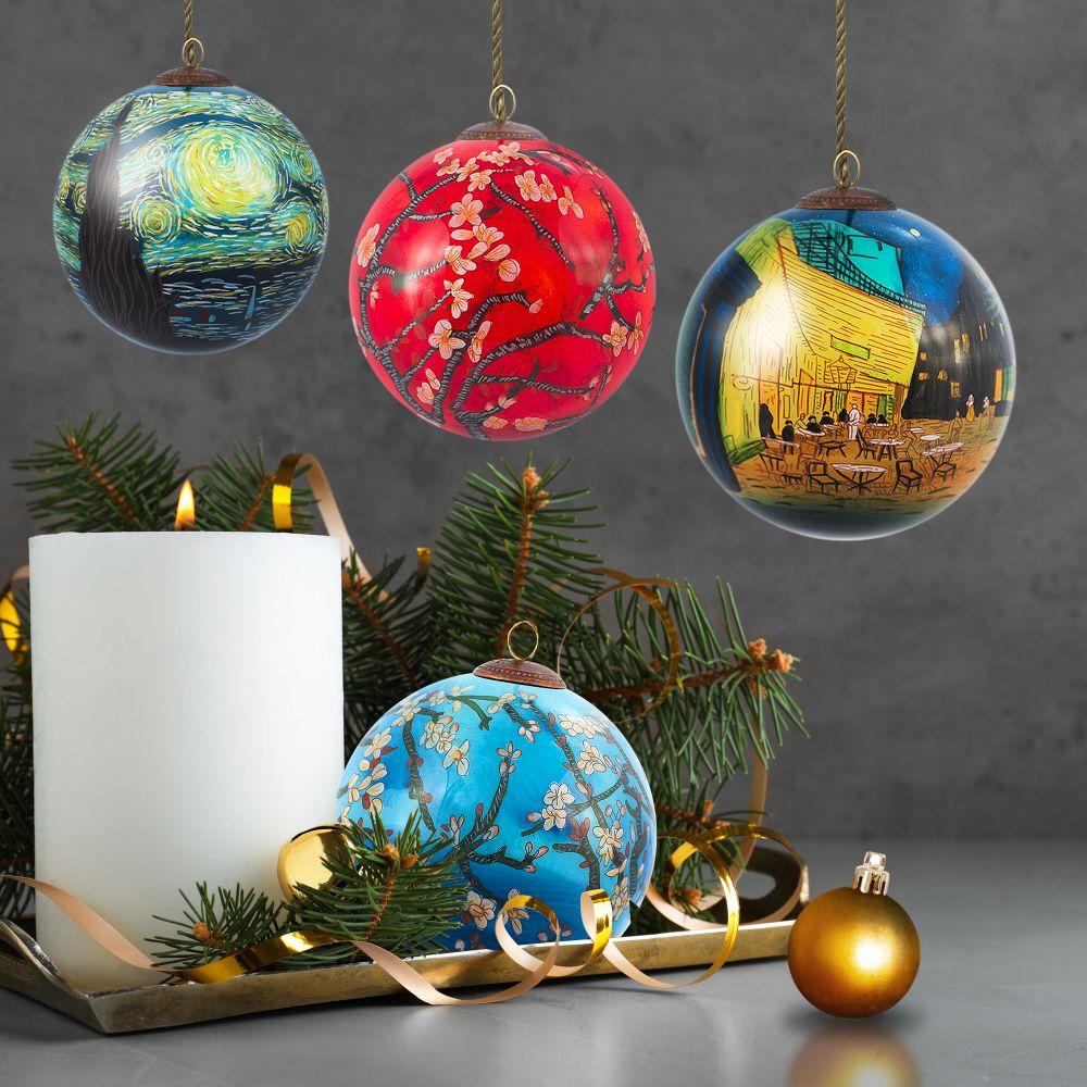 Van Gogh's Specialty Glass Ornament Collection (Set of 4)