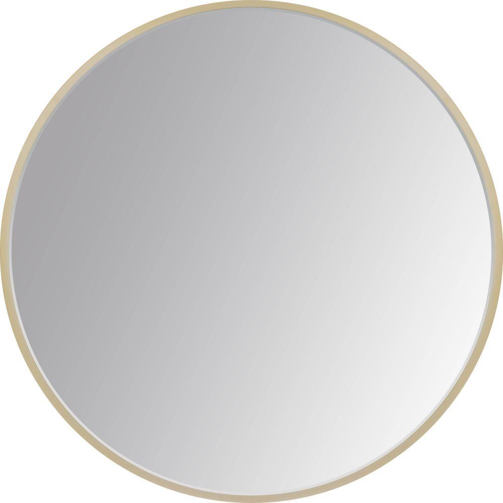 Alais Round Gold Mirror