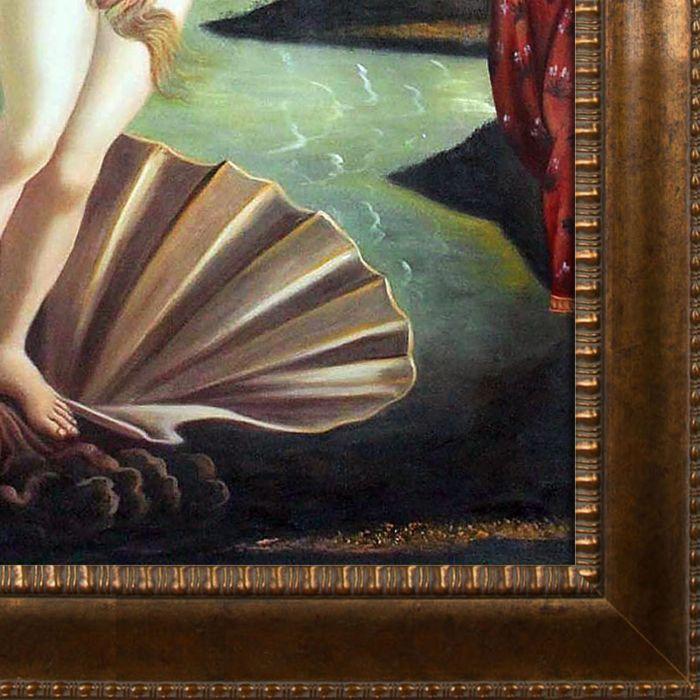 Birth of Venus (center panel) Pre-Framed - El Dorado Gold Frame 24"X36"