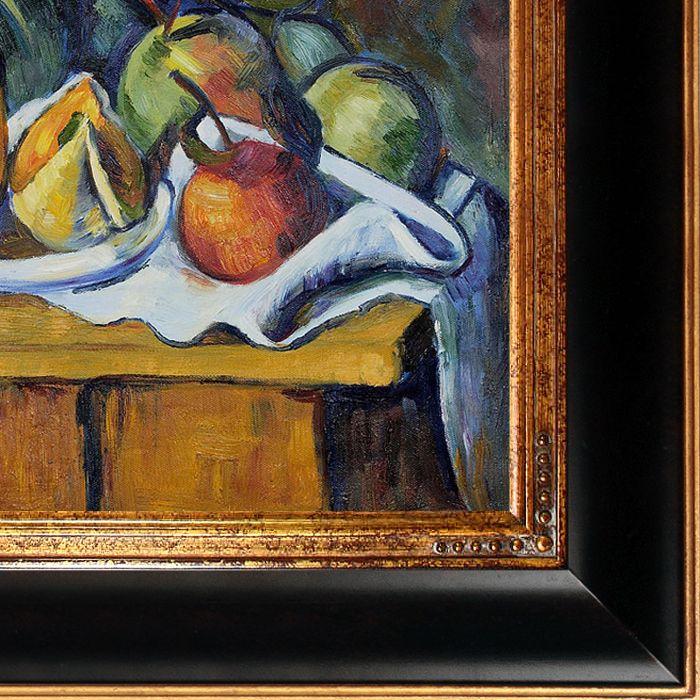 Still Life with Melons and Apples Pre-Framed - Opulent Frame 20"X24"