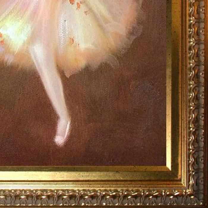 Star Dancer (On Stage) Pre-Framed - Elegant Gold Frame 20"X24"