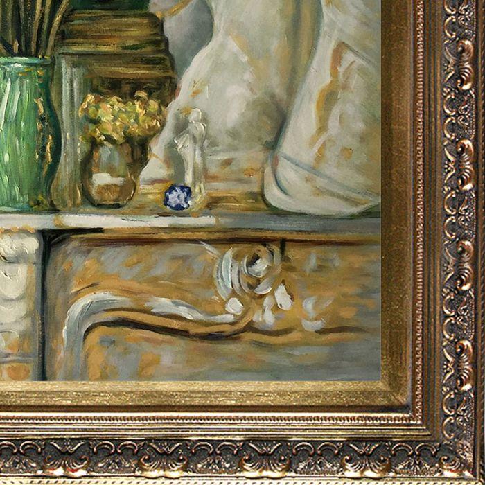 Guelder Roses and the Venus of Milo Pre-Framed - Baroque Antique Gold Frame 20"X24"