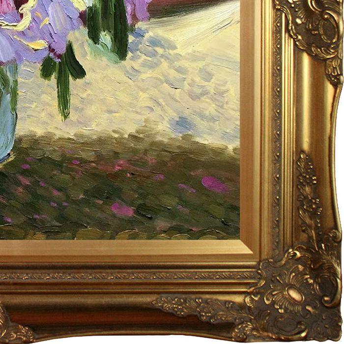 Vase of Flowers Pre-Framed - Victorian Gold Frame 20"X24"