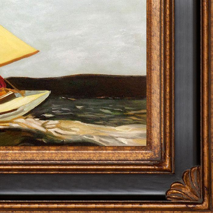 Sailing, 1911 Pre-Framed - Corinthian Gold Frame 20"X24"