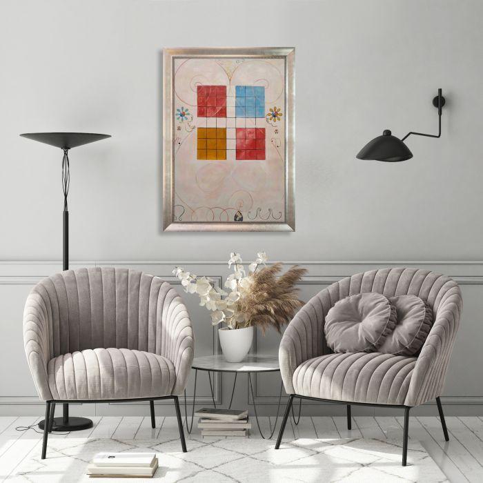 Group IV, The Ten Largest, No. 10, Old Age Pre-Framed - Champage Scoop with Swirl Lip Frame 24"X36"