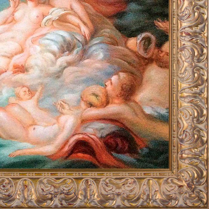 The Birth of Venus, 1753-1755 Pre-Framed - Espana Gold Frame 24" X 36"