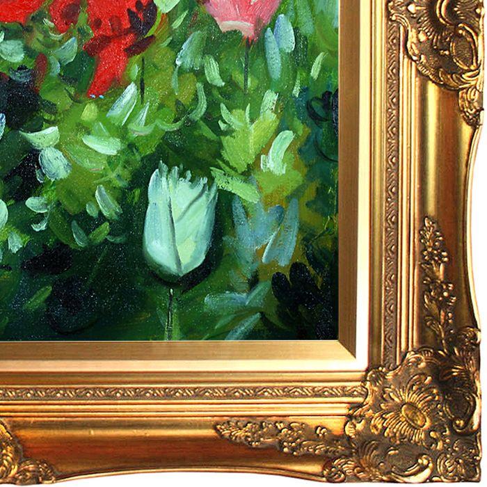 Poppies Pre-Framed - Victorian Gold Frame 20"X24"