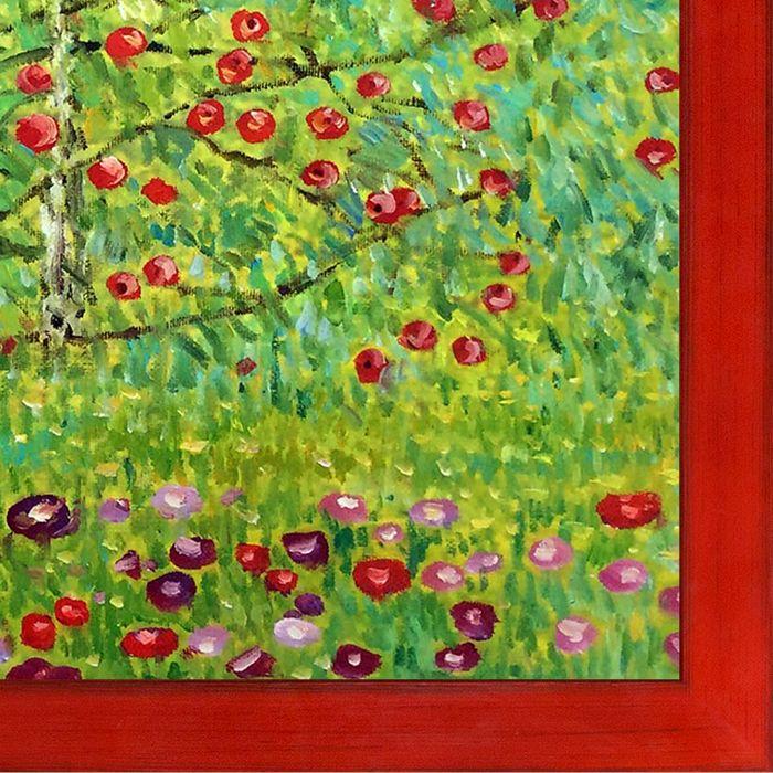 The Apple Tree Pre-Framed - Stiletto Red Frame 20" X 24"