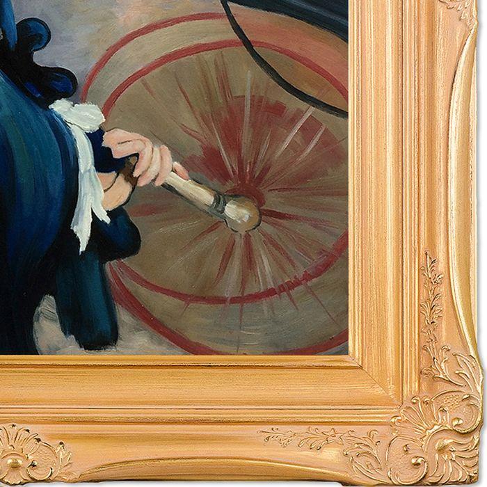 Woman with Umbrella, 1891 Pre-Framed - Imperial Gold Frame 20" X 24"