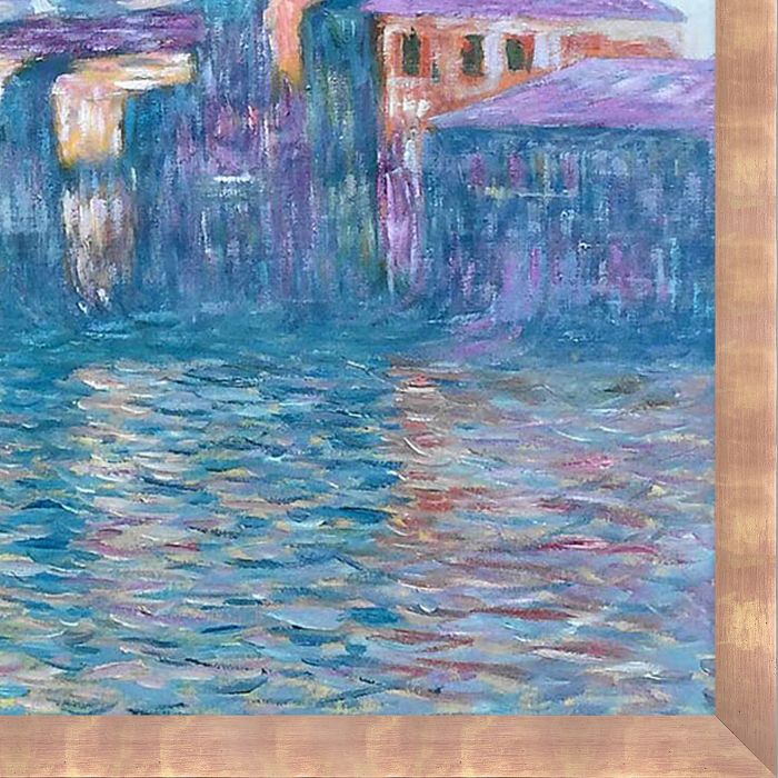 The Grand Canal, Venice Pre-framed - Blushing Rose Gold Frame 30" X 40"
