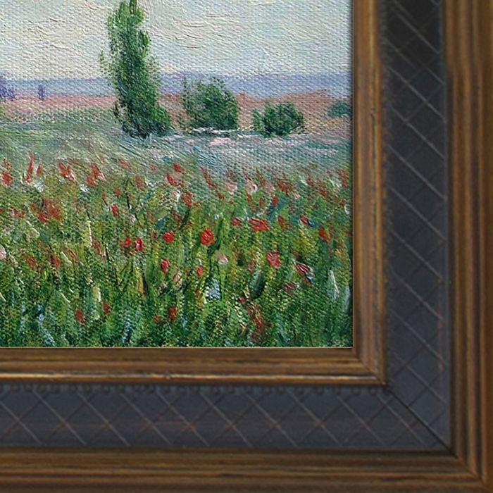 The Fields of Poppies Pre-Framed - Cottage Oak 8"X10"