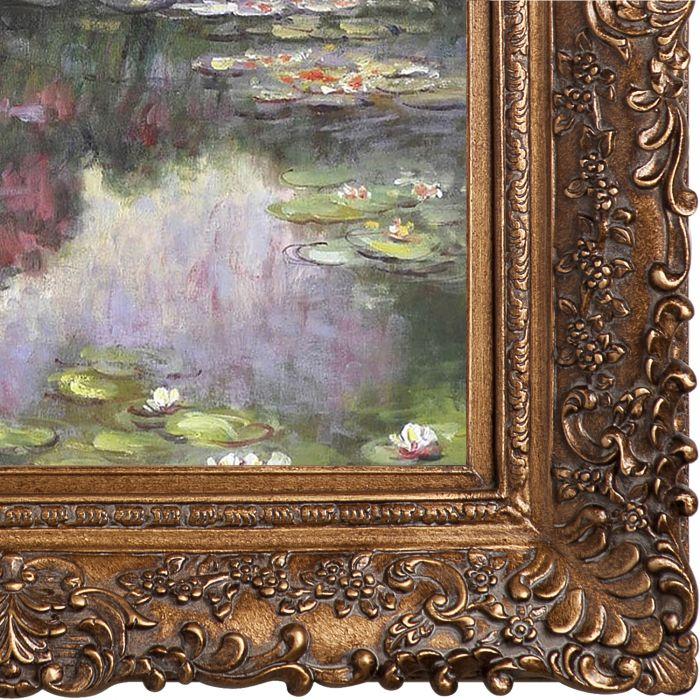 Blutentore in Giverny Pre-Framed - Burgeon Gold Frame 20"X24"