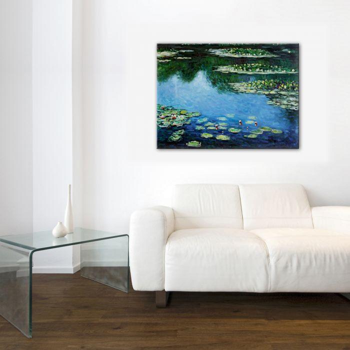 Water Lilies Gallery Wrap - Gallery Wrap 36"X48"