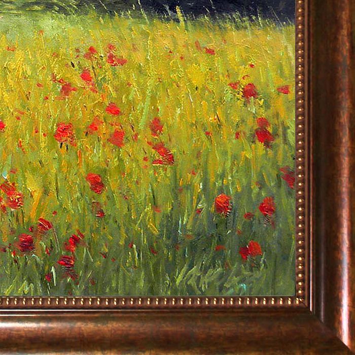 Champ d'avoine (Oat Fields) Pre-Framed - Verona Cafe Frame 20"X24"