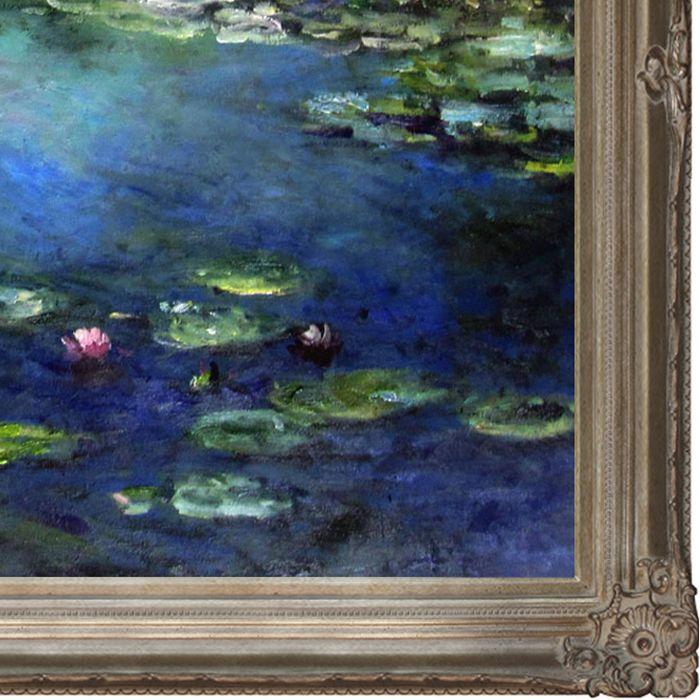Water Lilies Pre-Framed - Renaissance Champagne Frame 30"X40"