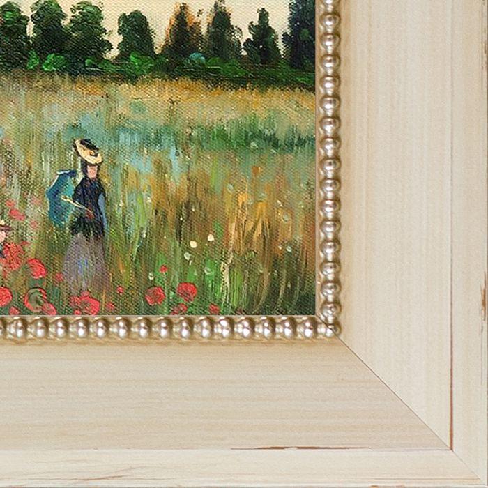 Poppy Field in Argenteuil Pre-Framed - Constantine Frame 8" X 10"