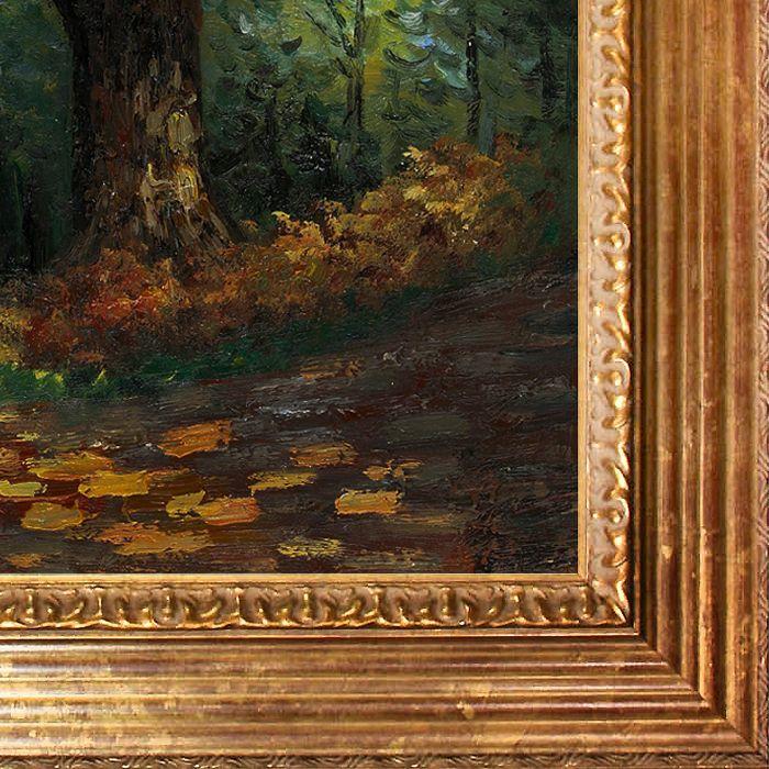 Within the Forest Pre-Framed - Vienna Gold Leaf Frame 20"X24"