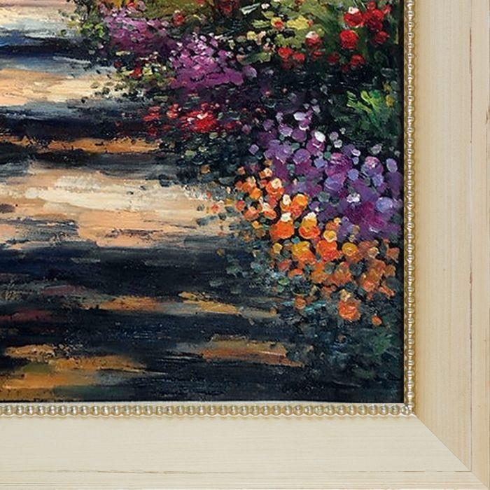 Garden Path at Giverny Pre-Framed - Constantine Frame 20" X 24"