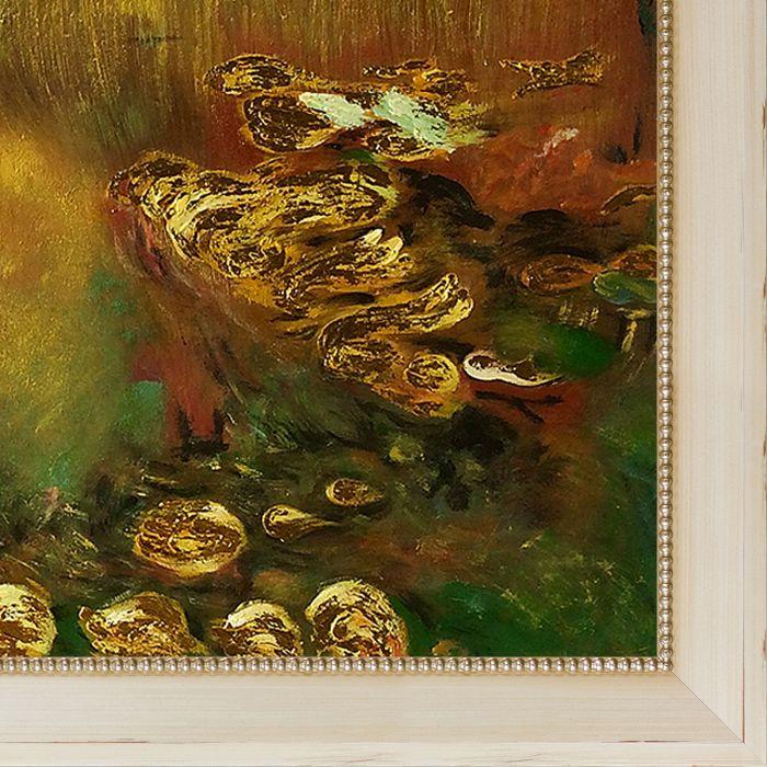 Water Lilies (Luxury Line) Pre-Framed - Constantine Frame 24" X 36"