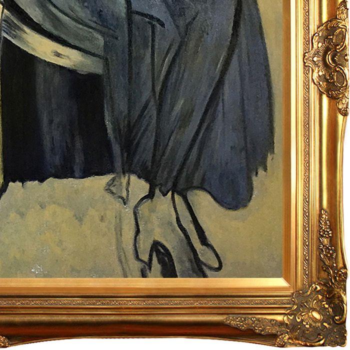 Portrait Of Greta Prozor Pre-Framed - Victorian Gold Frame 24"X36"