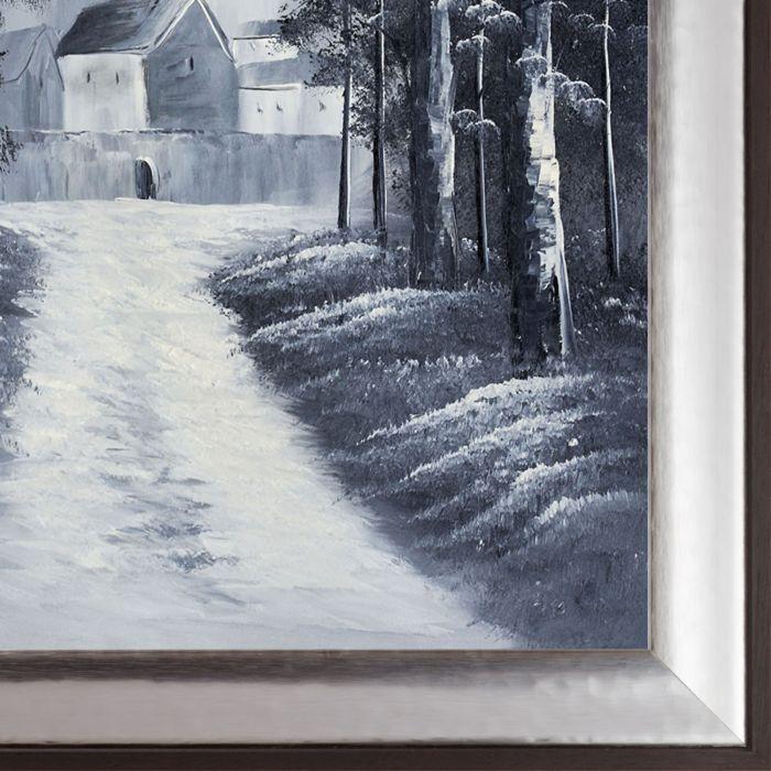 Tree Path Classic Pre-Framed - Magnesium Silver Frame 20" X 24"