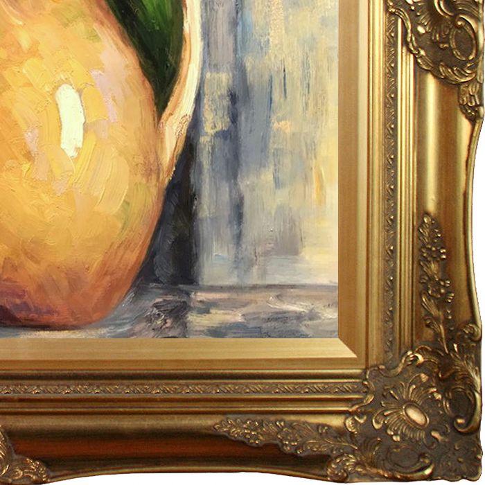 The Yellow Pot Preframed - Victorian Gold Frame 20"X24"