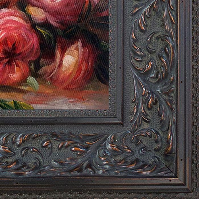 Discarded Roses Pre-Framed - Black Spanish Walnut Frame 8
