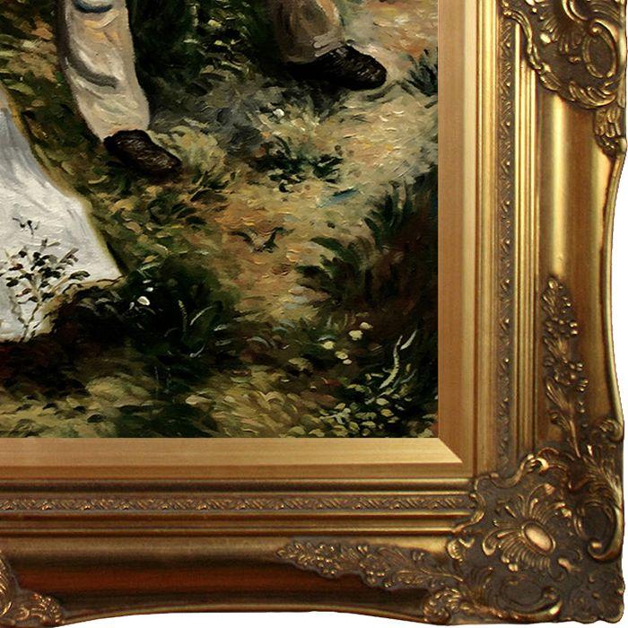 La Promenade Pre-Framed - Victorian Gold Frame 20"X24"