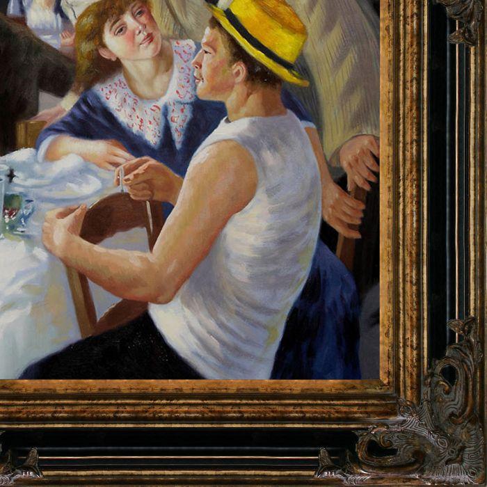 Luncheon of the Boating Party Pre-Framed - Excalibur Frame 30"X40"