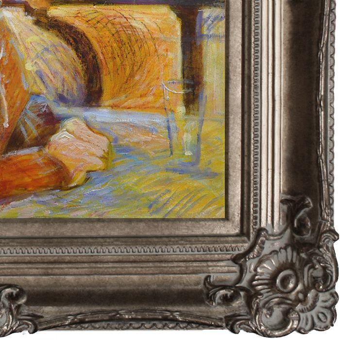 Portrait de Vincent van Gogh, 1887 Pre-Framed - Renaissance Champagne Frame 20"X24"