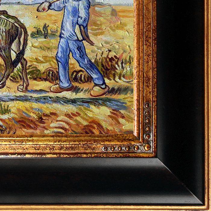 Peasant Couple Going To Work Pre-Framed - Opulent Frame 8"X10"