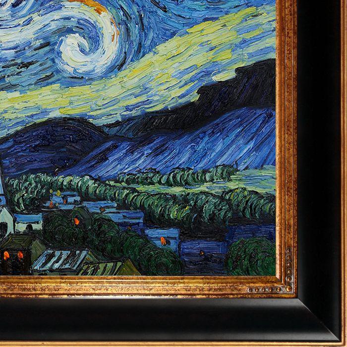 Starry Night Pre-Framed - Opulent Frame 24"X36"