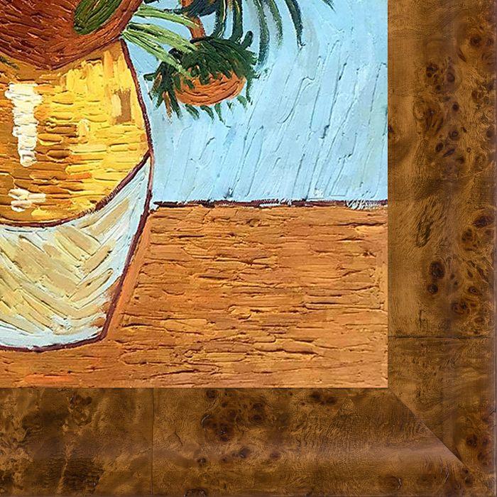 Sunflower Collage Pre-Framed - Havana Burl Frame 20" X 24"