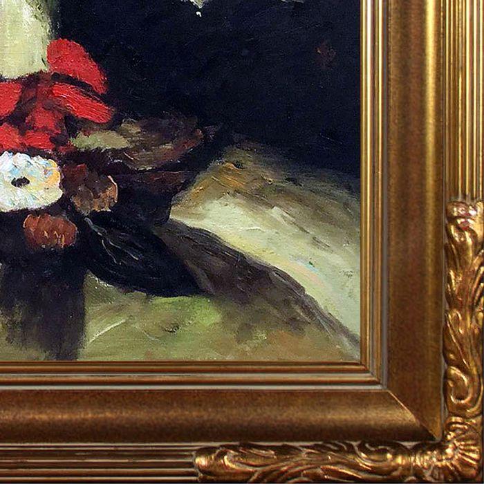 Vase with Honesty, 1884 Pre-Framed - Florentine Gold Frame 20"X24"