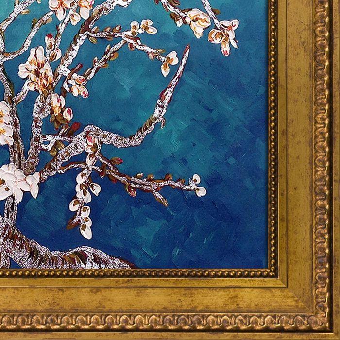 Branches of an Almond Tree (Luxury Line) Pre-Framed - Versailles Gold King Frame 20" X 24"