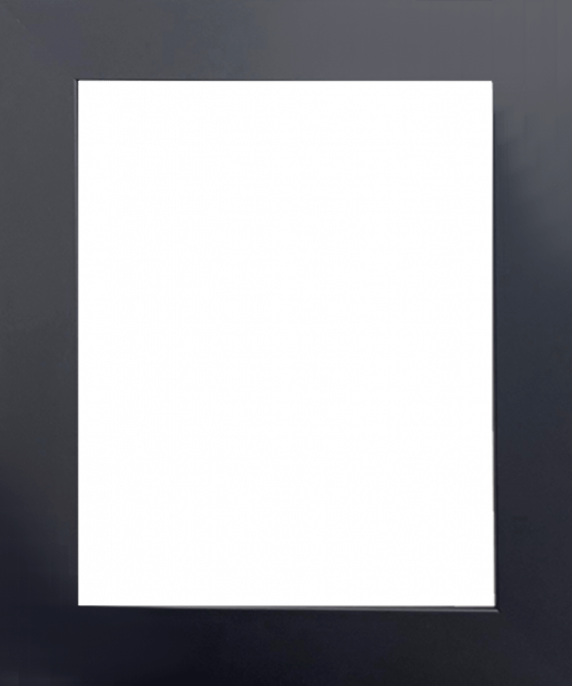 Flat Black Gallery Frame 8"X10"
